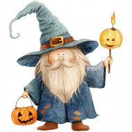 Nažehlovačka Čarodejník Halloween