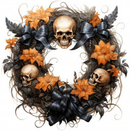 Nažehlovačka Veniec Halloween