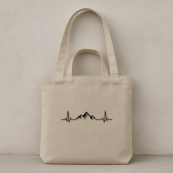 Taška béžová Hory ekg