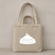 Taška béžová Hore idem kvôli pivu II. Taška béžová Hore idem kvôli pivu II.