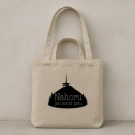 Taška béžová Hore idem kvôli pivu Taška béžová Hore idem kvôli pivu