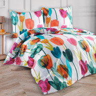 Obliečky Tulipo bavlnený satén Obliečky Tulipo bavlnený satén