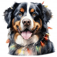 Nažehlovačka Bernský salašnícky pes a svetielka