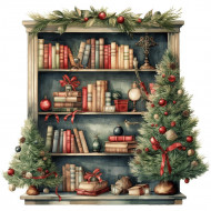 Nažehlovačka Knižnica vianočná