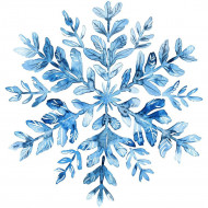 Nažehlovačka Vločka snehová