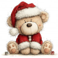 Nažehlovačka Macko Santa