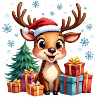 Nažehlovačka Malý vianočný sobík