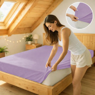 Plachta jersey svetlofialová 14