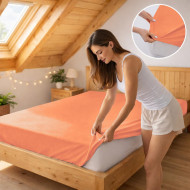 Plachta jersey marhuľová 8