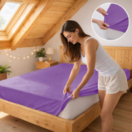 Plachta jersey levanduľa 41