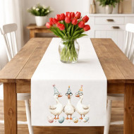 Obrus ​​tri husi a kraslice