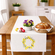 Obrus ​​zlatý dážď venček