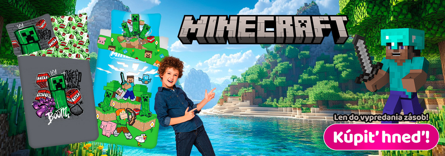 Minecraft produkty skladom